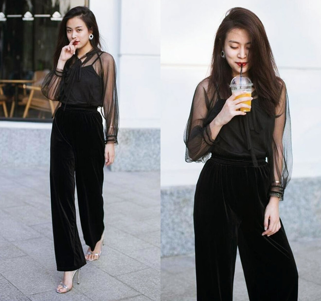 Dàn sao Việt lăngxê sắc đen kiêu kỳ trong tuần lễ đầu tiên của năm mới ảnh 1