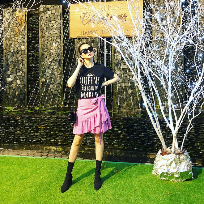 Dàn sao Việt lăngxê sắc đen kiêu kỳ trong tuần lễ đầu tiên của năm mới ảnh 13