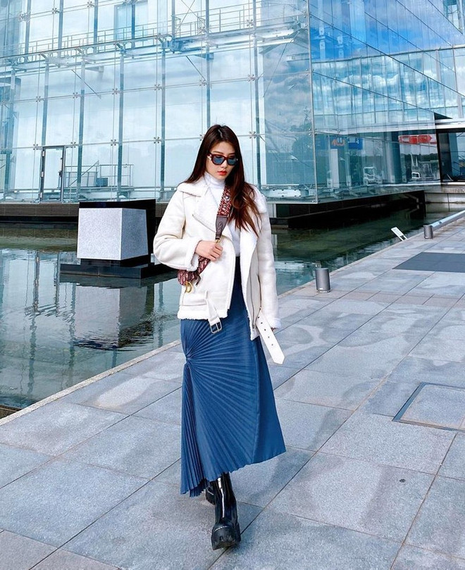 Hồ Ngọc Hà và dàn mỹ nhân Việt khoe street style du lịch đầu năm ảnh 7