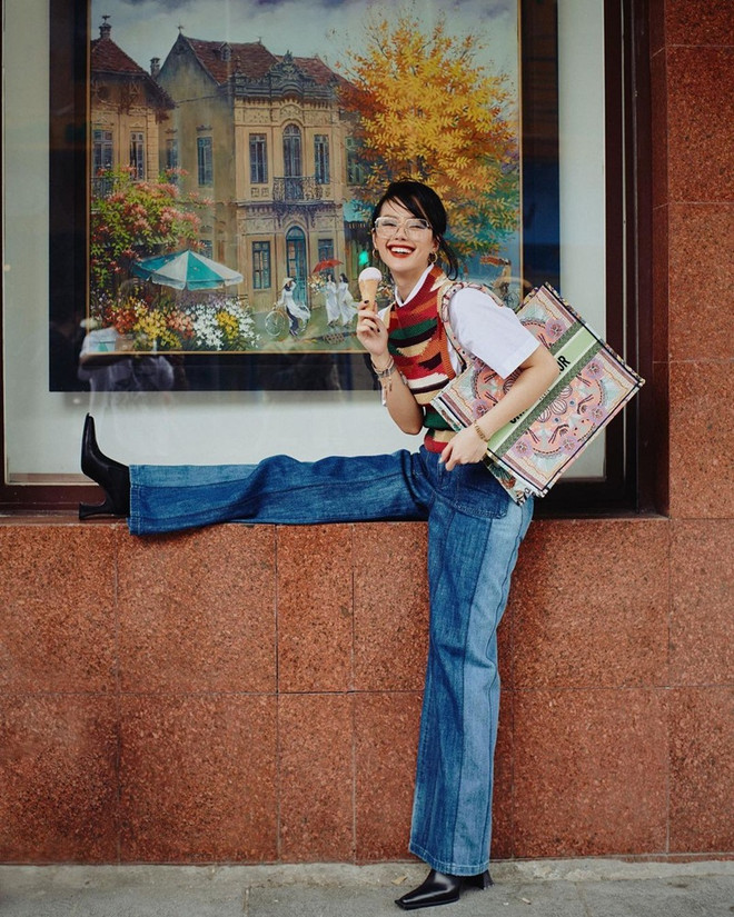 Mặc đẹp ngày lạnh như Thanh Hằng, Hoàng Thùy Linh và dàn sao Việt ảnh 10