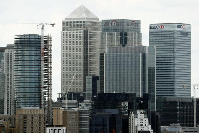 Trung tâm tài chính London. (Nguồn: AFP/TTXVN) Nhiều công ty tài chính muốn chuyển trụ sở từ London sang Brussels ảnh 1