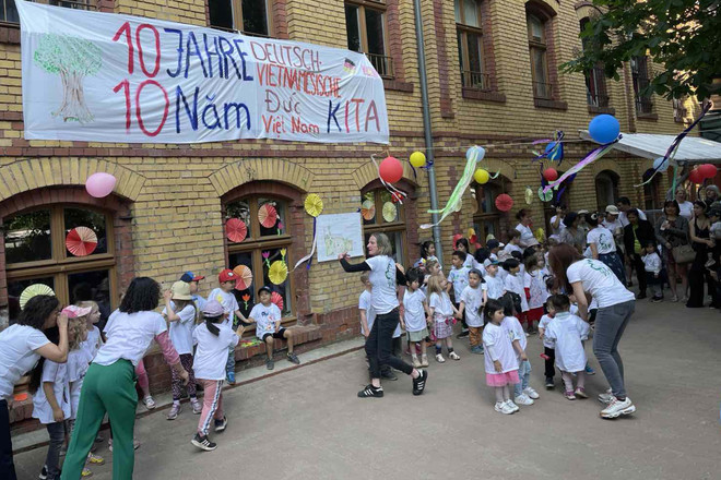 Độc đáo mô hình nhà trẻ song ngữ Đức-Việt duy nhất hiện nay ở Đức ảnh 2