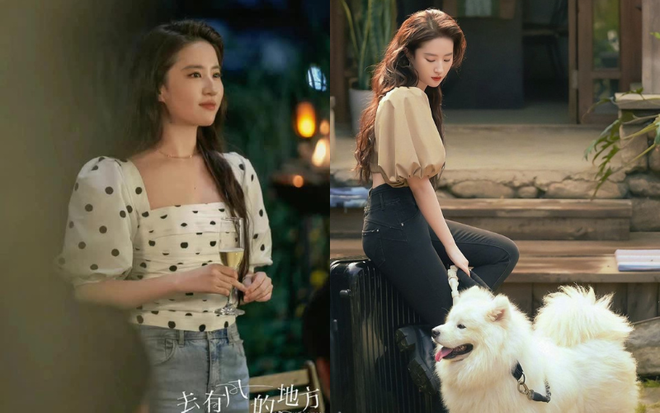 Mê mẩn phong cách vintage hoài niệm cùng "cô thôn nữ" Lưu Diệc Phi ảnh 3