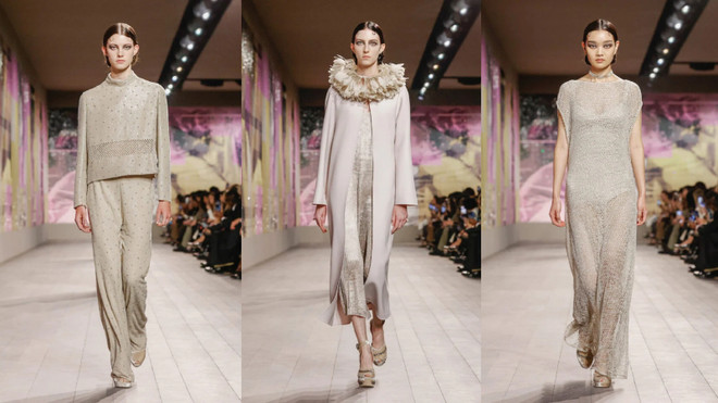 Dior Haute Couture Xuân Hè: Đi tìm vẻ đẹp nguyên bản của sự nữ tính ảnh 13