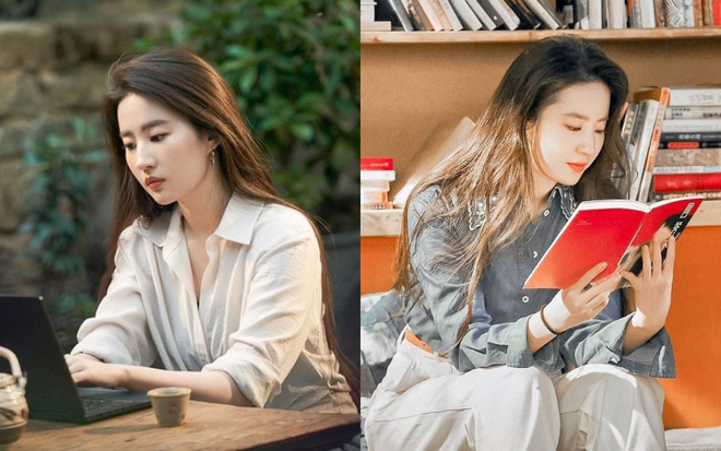 Mê mẩn phong cách vintage hoài niệm cùng "cô thôn nữ" Lưu Diệc Phi ảnh 7