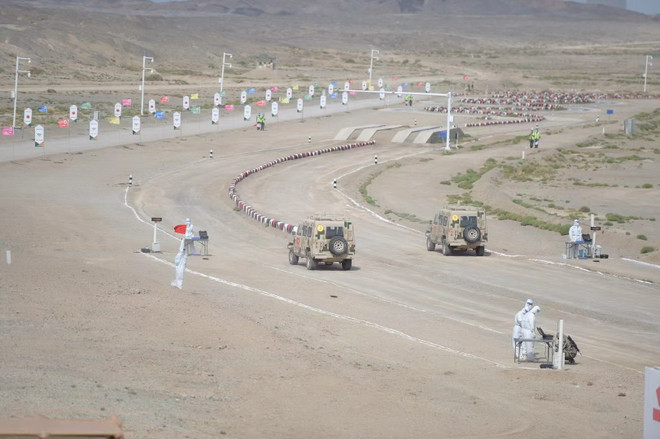 Hình ảnh Đội tuyển Hóa học QĐND Việt Nam thi đấu kíp đơn ảnh 1