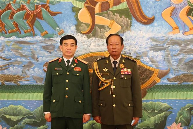 Trọng tâm hợp tác quốc phòng Việt Nam-Campuchia năm 2022 ảnh 2