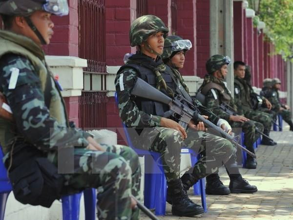 Quân đội Thái Lan. (Ảnh minh họa. AFP/TTXVN) Thái Lan gia hạn sắc lệnh về tình trạng khẩn cấp ở miền Nam ảnh 1