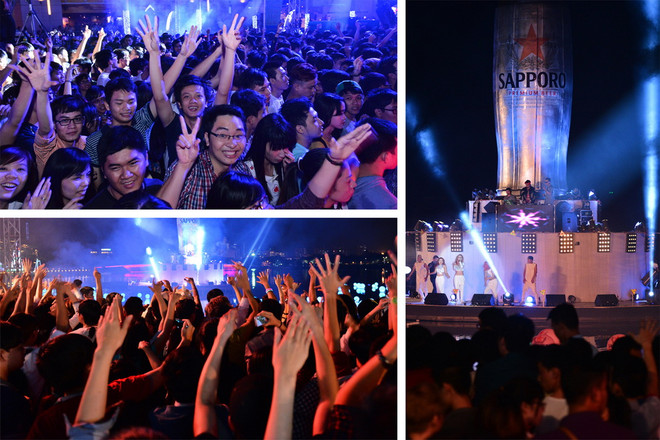 [Photo] Sapporo Countdown 2015: Chung đón thời khắc vàng ảnh 3