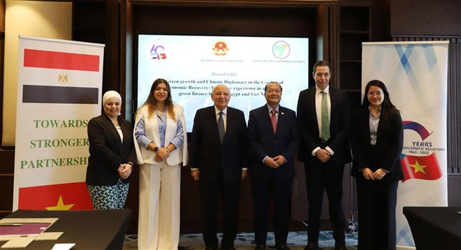 Việt Nam và Ai Cập trao đổi kinh nghiệm thu hút Tài chính Xanh ảnh 2