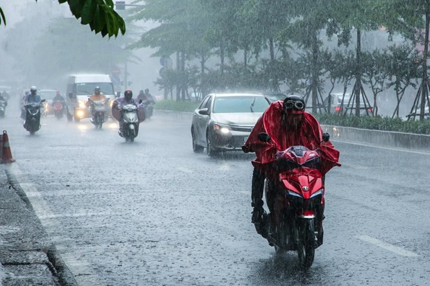 Không khí lạnh gây mưa ở các tỉnh Bắc Bộ. (Ảnh: Lê Minh Sơn/Vietnam) Không khí lạnh tiếp tục ảnh hưởng đến Tây Bắc Bộ, Hà Nội có mưa ảnh 1