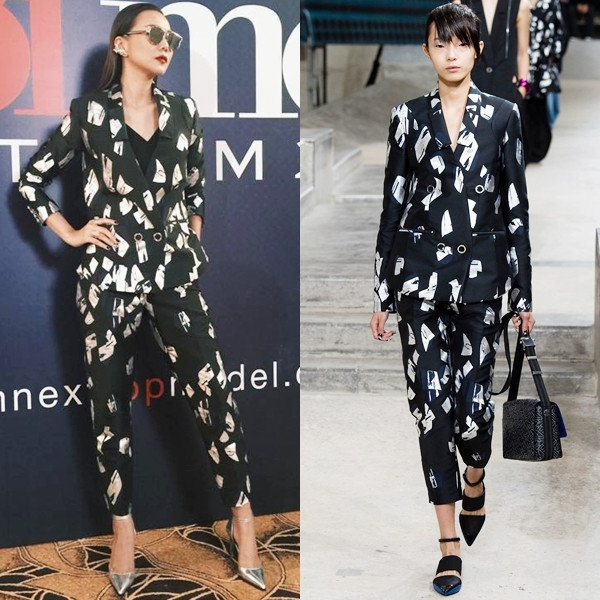 Điểm danh những bộ cánh "10 điểm" của siêu mẫu Thanh Hằng ảnh 5