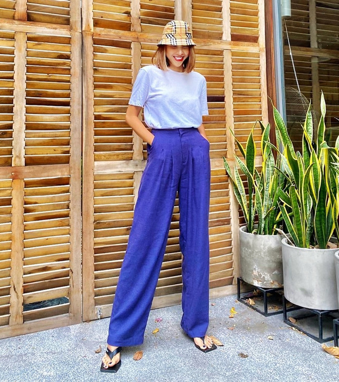 Trang phục thường ngày sang chảnh thời "trốn dịch" của mỹ nhân Việt ảnh 9