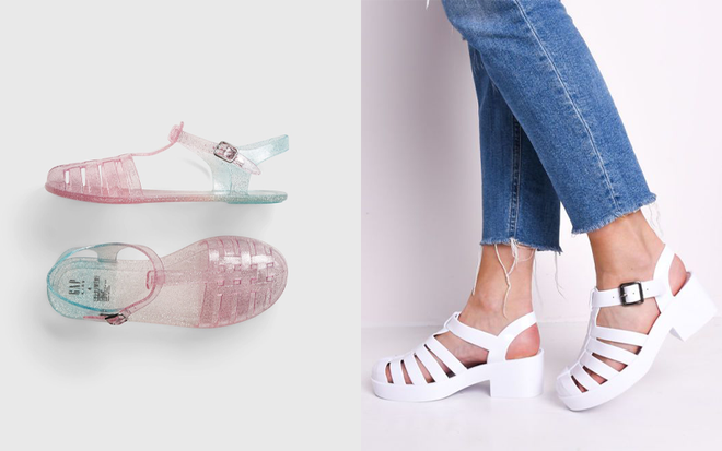 Sự trở lại của jelly sandals - cứu tinh mùa mưa cho tín đồ thời trang ảnh 5