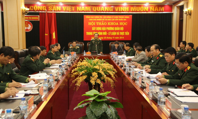 Vai trò của xây dựng hậu phương quân đội trong tình hình mới ảnh 1