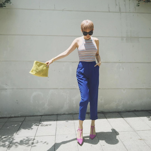 Sao Việt rủ nhau chọn đồ khỏe khoắn, năng động để chống nóng ảnh 4