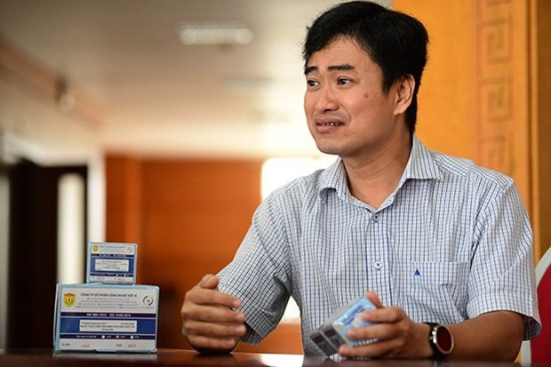 Bị can Phan Quốc Việt, nguyên Tổng giám đốc Việt Á Corp. (Nguồn: Vietacorp) Vụ Việt Á: Làm rõ thủ đoạn của Giám đốc Công ty Nam Phong ảnh 2