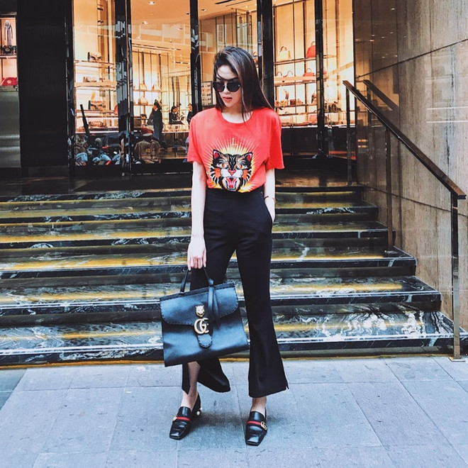 Hoàng Thùy Linh, Minh Hằng "thổi bùng” xu hướng với quần ống rộng ảnh 3