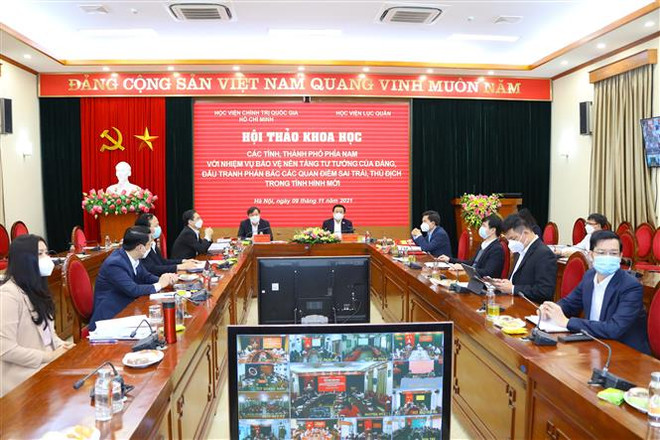 Nhiệm vụ bảo vệ nền tảng tư tưởng của Đảng trong tình hình mới ảnh 1