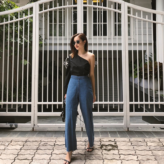 Cách mix đồ tối giản sang chảnh như các quý cô thời trang Việt ảnh 14