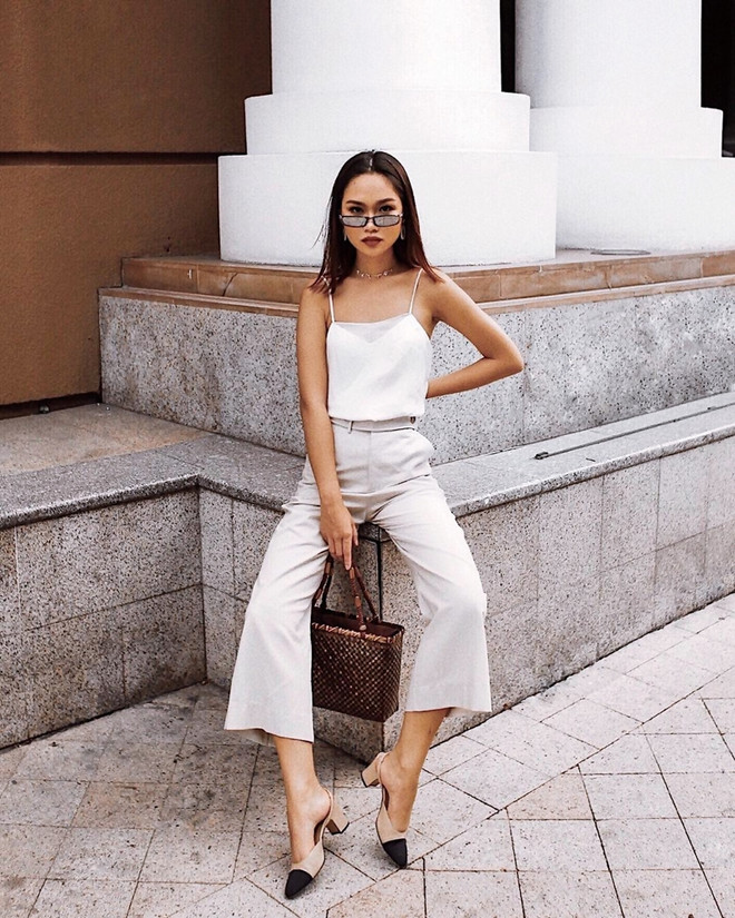 Cách mix đồ tối giản sang chảnh như các quý cô thời trang Việt ảnh 8