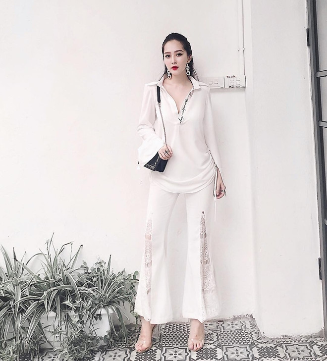 Cách mix đồ tối giản sang chảnh như các quý cô thời trang Việt ảnh 3