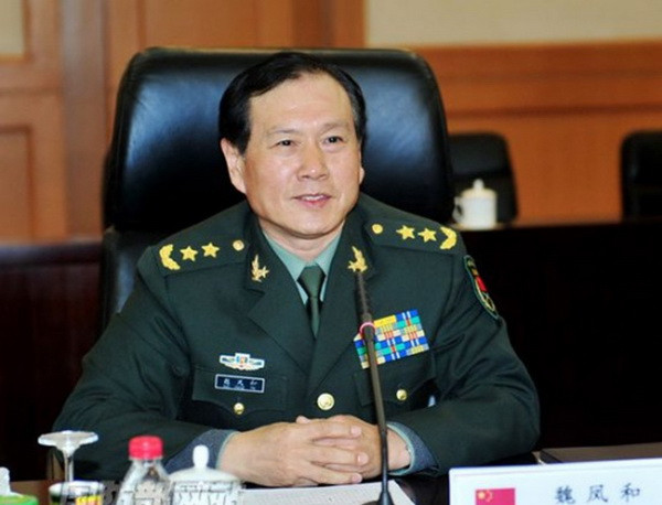 Bộ trưởng Quốc phòng Trung Quốc Ngụy Phụng Hòa. (Nguồn: THX/TTXVN) Trung Quốc: Chống khủng bố là chủ đề hàng đầu tại hội nghị SCO ảnh 1