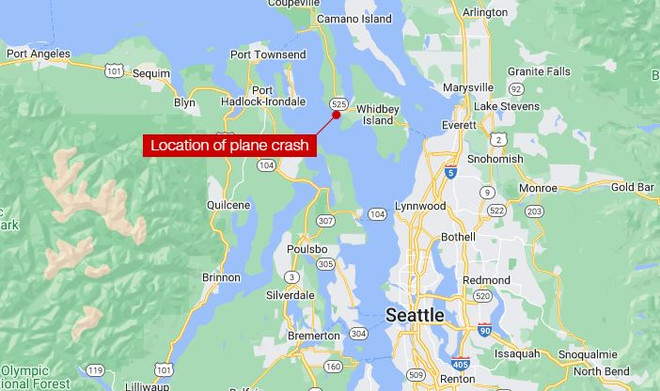 Mỹ: Rơi máy bay tại bang Washington, nhiều người mất tích và tử vong ảnh 1