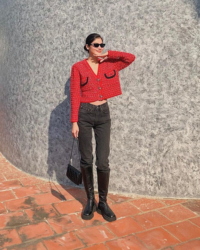 Mãn nhãn với street style xuất hành đầu Xuân của dàn mỹ nhân Việt ảnh 17