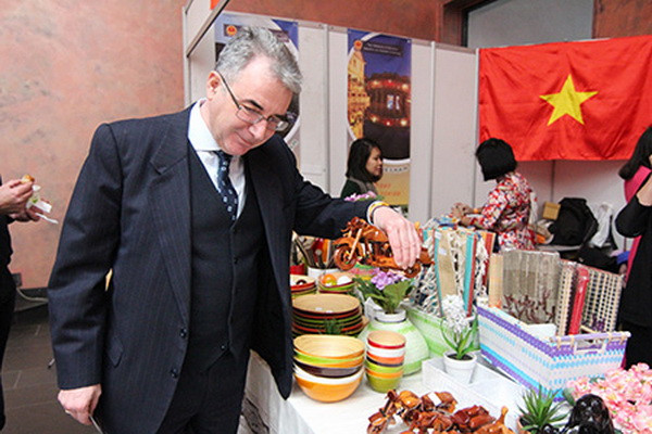 Đặc sắc gian hàng Việt Nam tại hội chợ thực phẩm quốc tế Ukraine ảnh 2