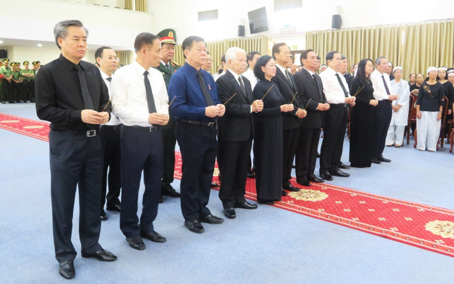 Lễ viếng đồng chí Lê Phước Thọ diễn ra trong hai ngày 7-8/7 ảnh 1