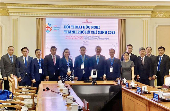 Lãnh đạo TP. HCM tiếp lãnh đạo địa phương của Lào, Campuchia, Hàn Quốc ảnh 2