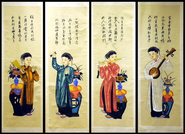 Chơi tranh Tết - thú chơi tao nhã của người Việt Nam nhiều đời ảnh 1