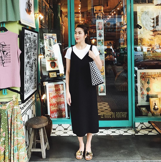 Tăng Thanh Hà khoe street style trẻ trung, đọ sắc cùng dàn mỹ nhân ảnh 1