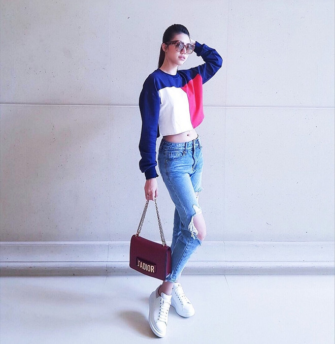 Tăng Thanh Hà khoe street style trẻ trung, đọ sắc cùng dàn mỹ nhân ảnh 6