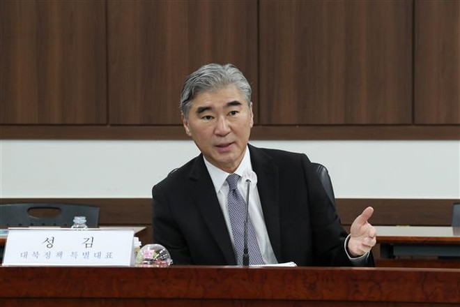 Đặc phái viên Hàn-Mỹ-Nhật nhóm họp về tình hình Triều Tiên ảnh 1