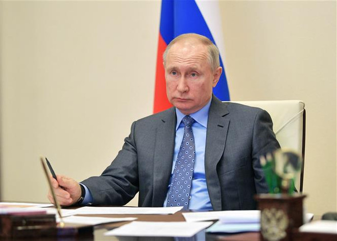 Tổng thống Nga Vladimir Putin. (Ảnh: THX/TTXVN) Bước ngoặt chiến lược của Nga trong cuộc khủng hoảng dầu mỏ ảnh 1