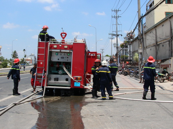 Cháy khách sạn tại Tuần Châu, một khách Trung Quốc bị thương ảnh 1