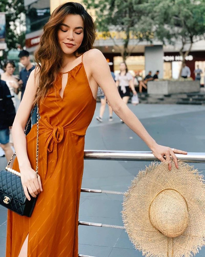 Street style hạ nhiệt ngày nóng của Hồ Ngọc Hà và loạt mỹ nhân Việt ảnh 1