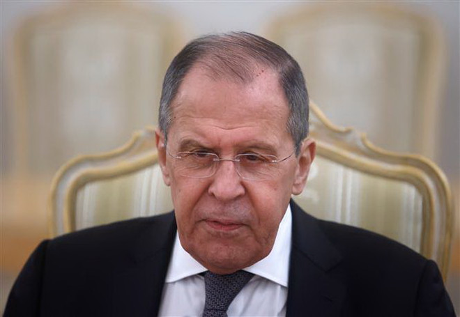 Ngoại trưởng Nga Sergei Lavrov. (Ảnh: AFP/TTXVN) Ngoại trưởng Lavrov: Hội đàm Nga-Mỹ có tính xây dựng và hữu ích ảnh 1