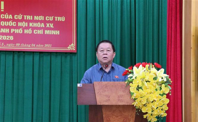 Giới thiệu Trưởng Ban Tuyên giáo TW ứng cử đại biểu Quốc hội khóa XV ảnh 2