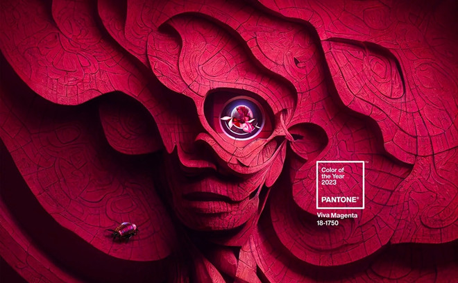 Xu hướng làm đẹp lấy cảm hứng từ sắc màu của 2023 Viva Magenta ảnh 1