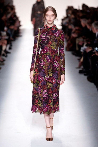 Thời trang Thu Đông 2014: Lông thú, len và ren lên ngôi ảnh 12