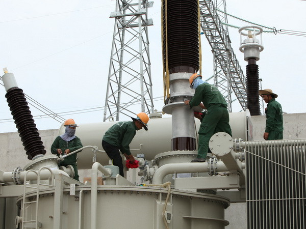 NPT đóng điện hai ngăn xuất tuyến 500kV đi Cầu Bông ​ ảnh 1