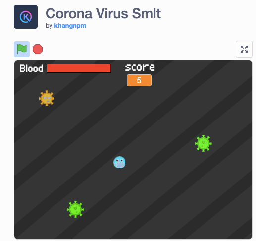 Hà Nội: Bé lớp 5 tự thiết kế trò chơi “Đánh bay COVID-19" ảnh 3