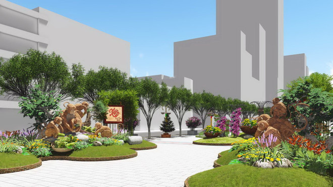 Đường hoa Nguyễn Huệ tăng thêm ngày phục vụ khách tham quan ảnh 1