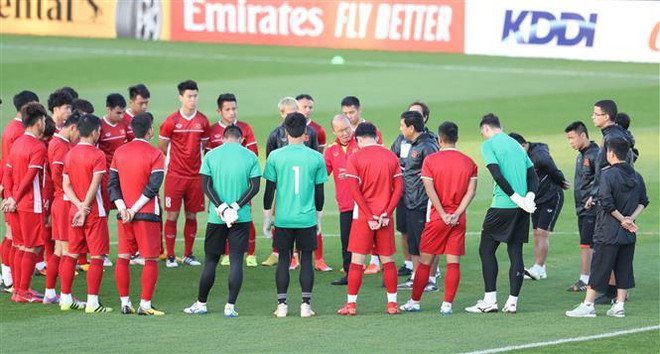 Đội tuyển Việt Nam sẵn sàng cho trận ra quân gặp Iraq vào tối 8/1 ảnh 1