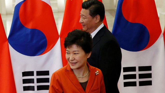 Lãnh đạo Trung-Hàn cam kết tăng cường hợp tác song phương ảnh 1