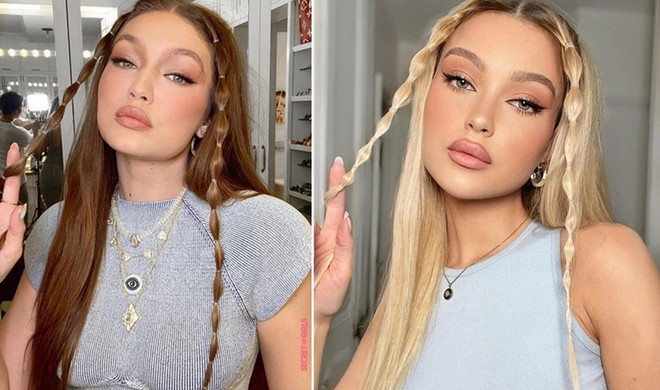 Kiểu tóc tết baby braids đậm chất Y2K đang khuấy đảo mùa hè ảnh 6