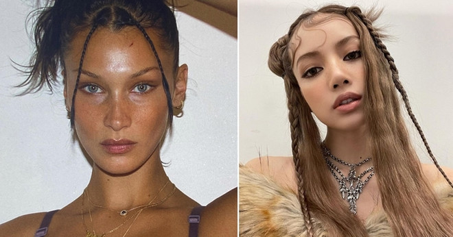 Kiểu tóc tết baby braids đậm chất Y2K đang khuấy đảo mùa hè ảnh 4